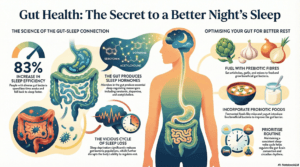 Gut Health: The secret to a better night's sleep. How to improve sleep hormones naturally. 