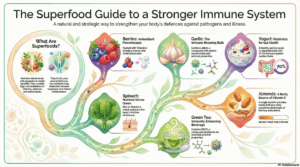 The Superfood Guide to a stronger immune system. Superfoods to Boost Your Immune System Naturally
