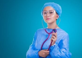 woman, doctor, surgeon, physician, nurse, hospital worker, healthcare worker, stethoscope, medicine, doctor, doctor, doctor, doctor, doctor, nurse