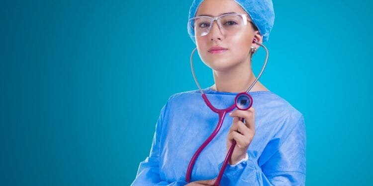woman, doctor, surgeon, physician, nurse, hospital worker, healthcare worker, stethoscope, medicine, doctor, doctor, doctor, doctor, doctor, nurse