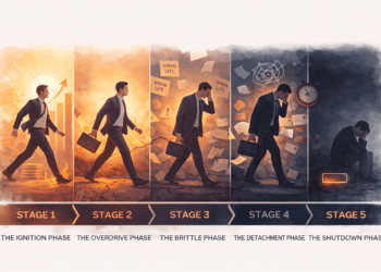 The Stages of Burnout in High Achievers