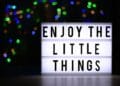 the little things of life, enjoy, gratitude, motivation, courage, saying, life, bokeh, board, gratitude, gratitude, gratitude, gratitude, gratitude, motivation